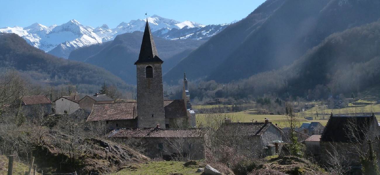 Village d Ercé en Ariège